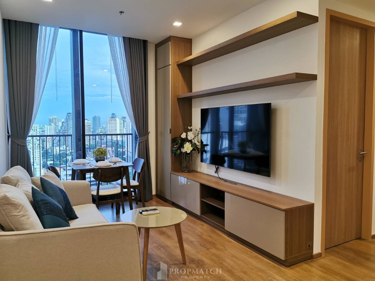 รูป PM011712 ✨Flash Deal ✨ Noble BE33 (2Bed 2Bath 53 SQM.) พร้อมอยู่ ! เพียง 55,000 บาทต่อเดือน Tel.0981315848 @propmatch - รูปที่ 1/5