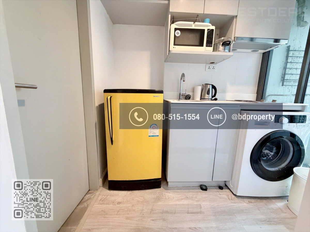 รูป Bestdeal ขายด่วน ขายเพียง 2.55 ล้านเท่านั้น ราคาต่ำกว่าตลาด Studio 22 sqm. ราคาร่วมทุกค่าใช้จ่าย ดูลงทุนไม่ควรพลาด ใกล้MRT และ เซ็นทรัลพระราม 9 - รูปที่ 12/14