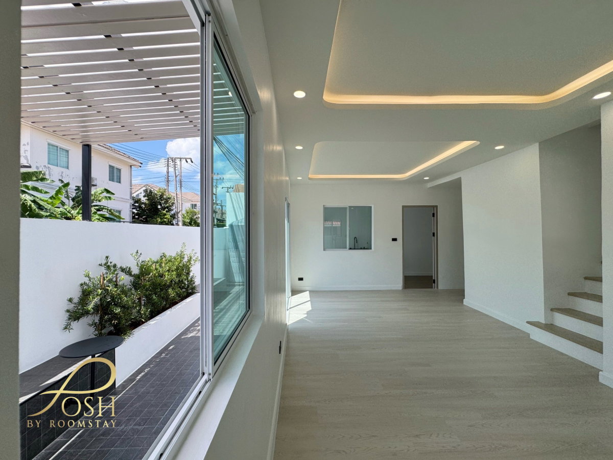 รูป บ้านรีโนเวทใหม่จาก POSH ยินดีรับเอเจ้น หมู่บ้านพฤกษาวิลล์ รัษฎา - สามกอง ใกล้ซุปเปอร์ชีป บ้านหลังมุมที่หาได้ยากในทำเลเมือง - รูปที่ 18/31