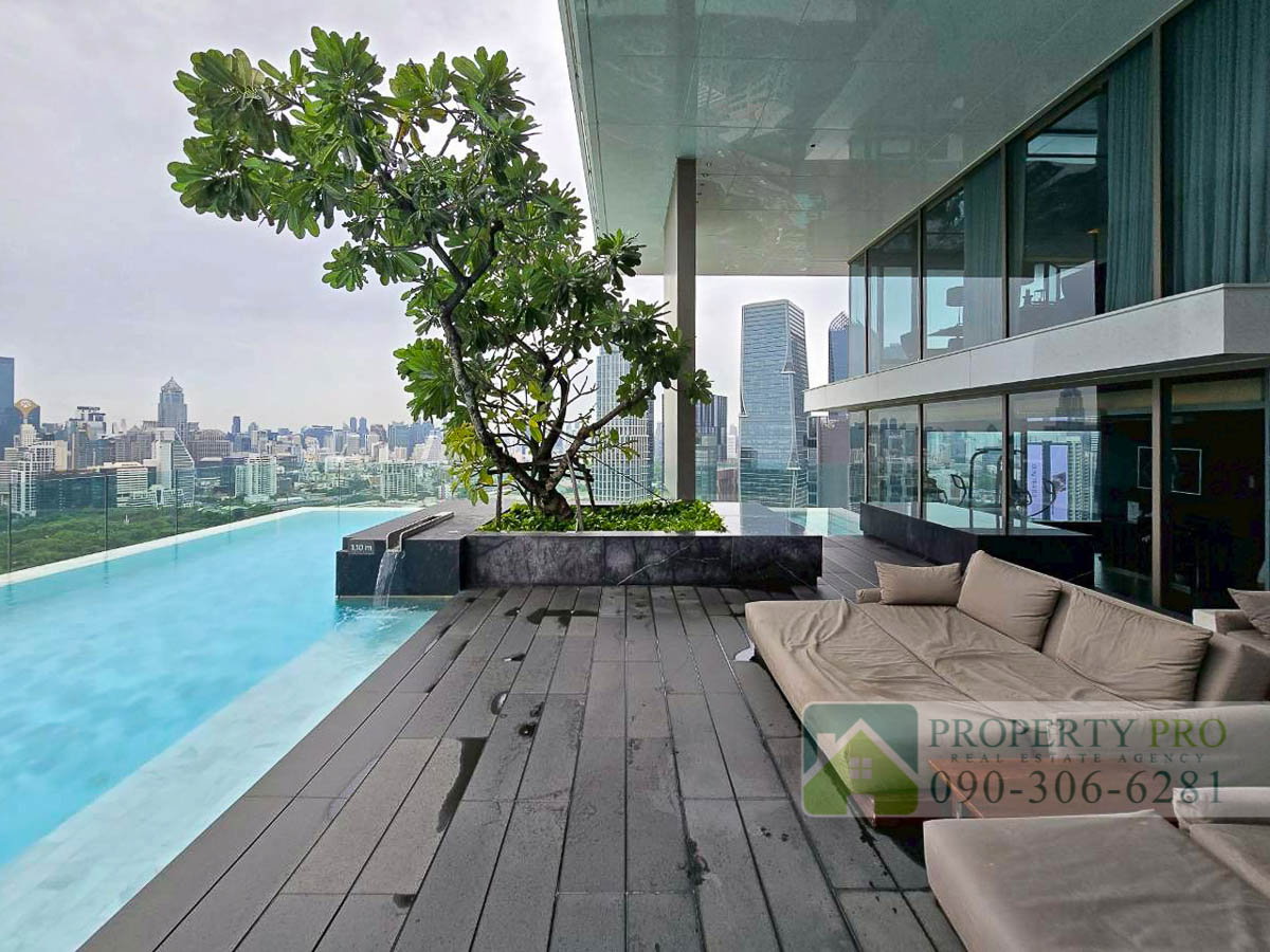 รูป ให้เช่า คอนโด ศาลาแดง วัน แบบ 2 ห้องนอน ขนาด 120 ตรม ห้องมุม วิวสวนลุม เฟอร์นิเจอร์ เครื่องใช้ไฟฟ้าครบ ใกล้ MRT ลุมพินี สีลม ราชดำริ สาทร : MJ26R-008 - รูปที่ 28/30