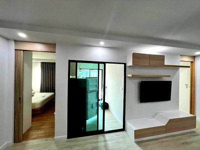 Condos for rent : 🏡 2 large bedrooms, 52 sq.m., ready to move in, near Mahidol University Salaya! ✨🌿 🔥 For Rent: V Condo Salaya 2