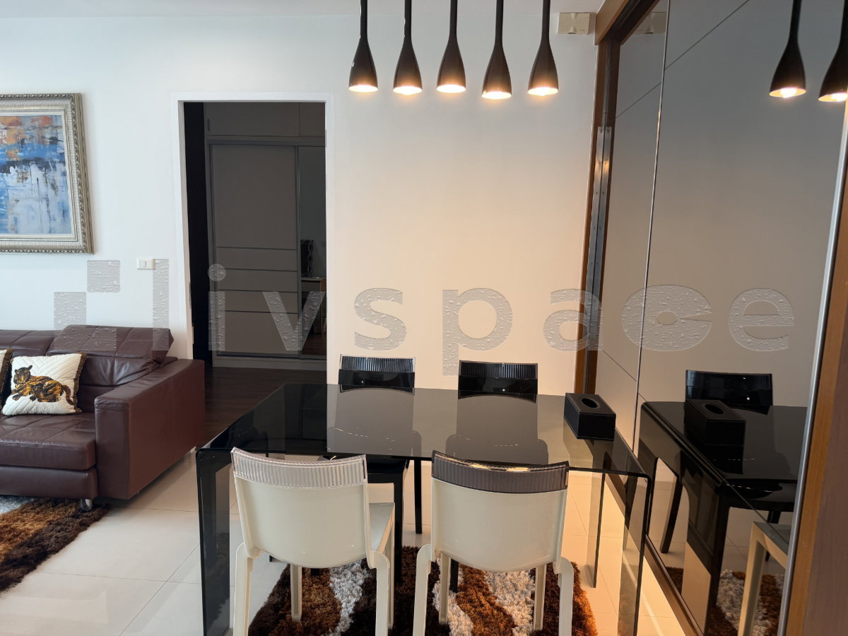 รูป ▚ LL116ツ ให้เช่า: Q House Sathorn 2 ห้องนอน 60ตร.ม. ชั้นสูงสุดของโครงการ แต่งสวยจัดเต็ม ได้วิวแม่น้ำ ลดราคาพิเศษ✨ - รูปที่ 4/12