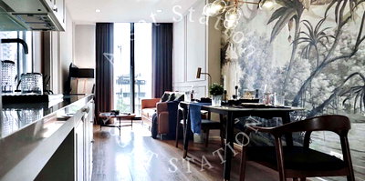 Condos for rent : 💎Ready to move in unit at Noble BE 33, a luxury condo with complete furnishings, near BTS Phrom Phong.🏢