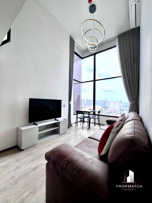 คอนโดให้เช่า : PM035865 ✨Flash Deal ✨ SOHO Bangkok Ratchada (2Bed 1Bath 48 SQM.) พร้อมอยู่ ! เพียง 38,000 บาทต่อเดือน Tel.0981315848 @propmatch