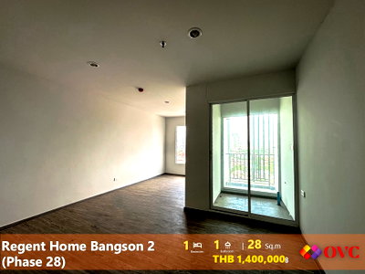 ขายคอนโด : Ready for Sale Regent Home Bangson Phase 28