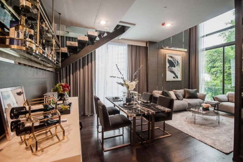 🔥 ขาย- เช่าด่วน !! หรูหรา !! LAVIQ Sukhumvit 57, 2นอน Duplex, 1 น้ำ, ตกแต่งสไตล์โมเดิร์น, มีอ่างอาบน้ำ !! Code C20260700005 แต่งครบ, ราคาพิเศษ!!