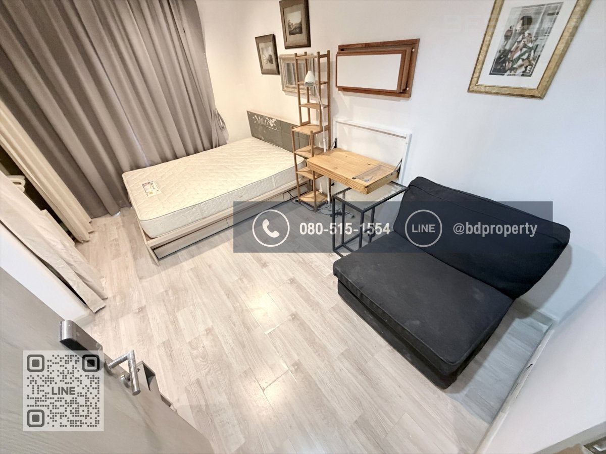 รูป Bestdeal ขายด่วน ขายเพียง 2.55 ล้านเท่านั้น ราคาต่ำกว่าตลาด Studio 22 sqm. ราคาร่วมทุกค่าใช้จ่าย ดูลงทุนไม่ควรพลาด ใกล้MRT และ เซ็นทรัลพระราม 9 - รูปที่ 5/14