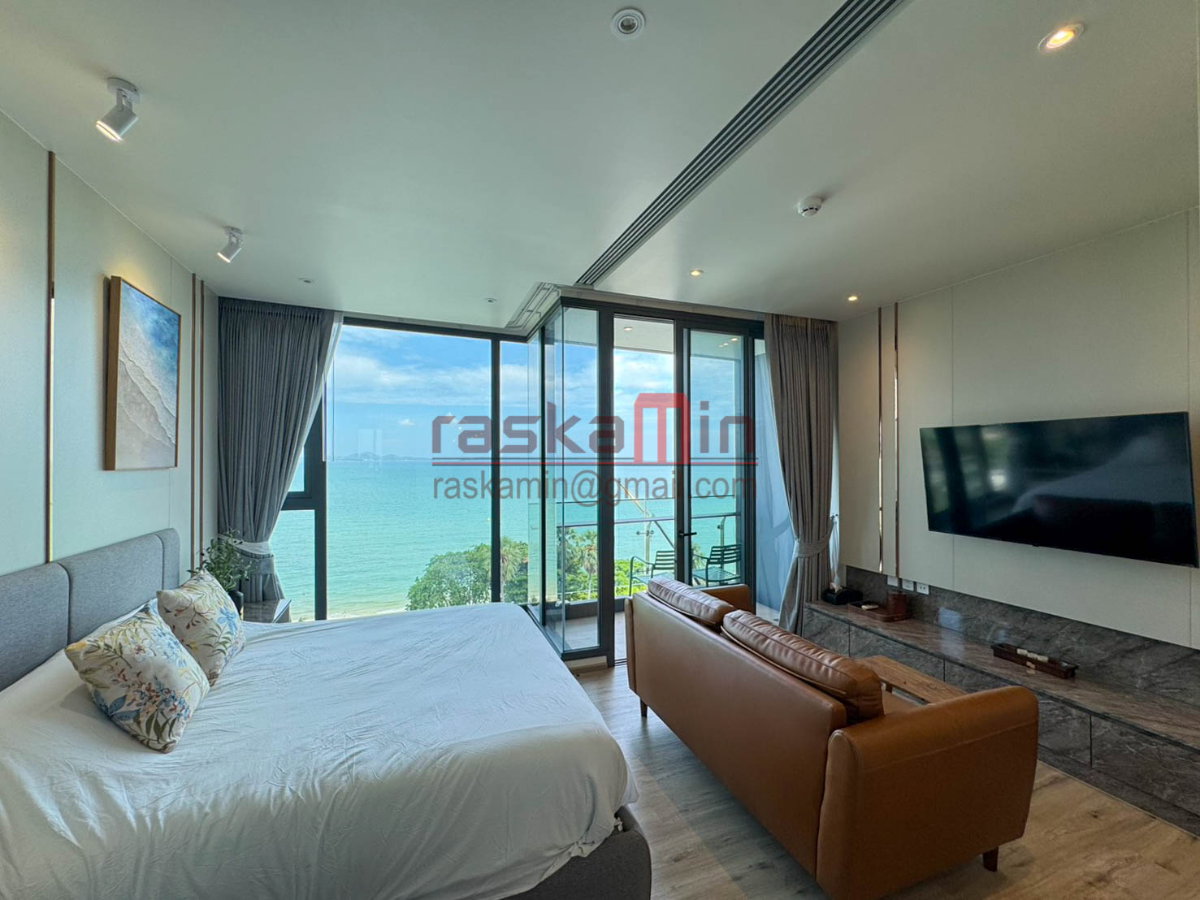 รูป 🏖️ คอนโดหรูติดหาดให้เช่า | AROM WONGAMAT | 1 ห้องนอน วิวทะเล พัทยา - รูปที่ 8/19