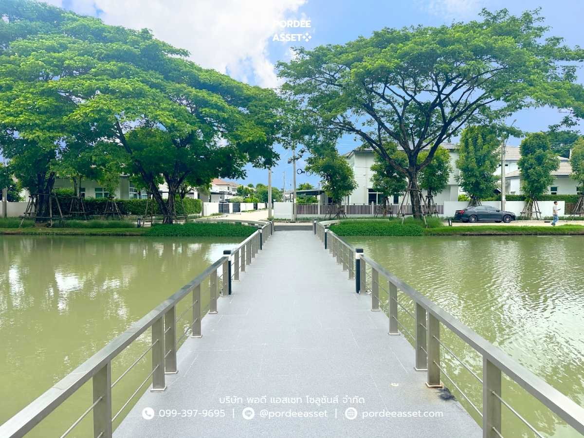 รูป ขาย!! บ้านเดี่ยวหลังใหญ่ มัณฑนา วงแหวน–บางบอน พร้อมส่วนต่อเติมห้องทำงานหรือสตูดิโอ (ขนาด 101 ตร.ว.) บางบอน กทม. - รูปที่ 35/38