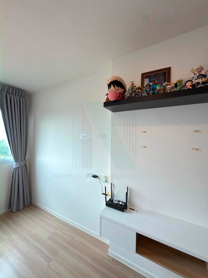 picture 🎉 For Rent Condo LUMPINI VILLE CHAENGWATTHANA 10 Building A, Floor 7,Studio, Room size 23 sqm - 5/8
