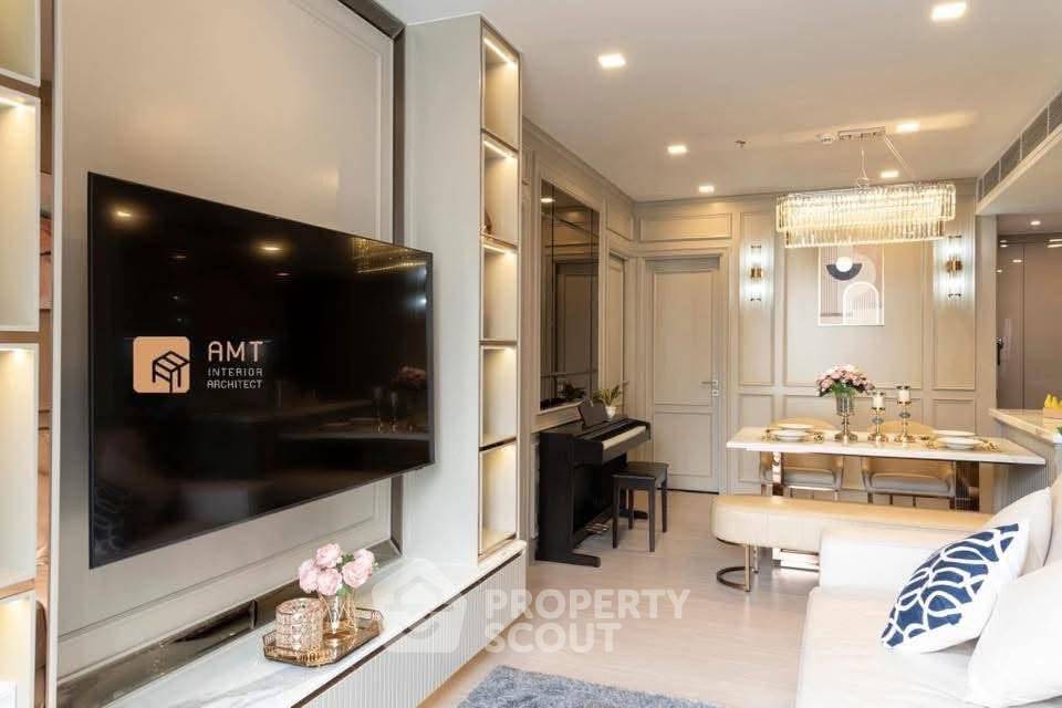 picture 2-BR Condo at One 9 Five Asoke - Rama 9, 19th-Floor, 300m to MRT Phra Ram 9 (ID 3063311) - 2/14