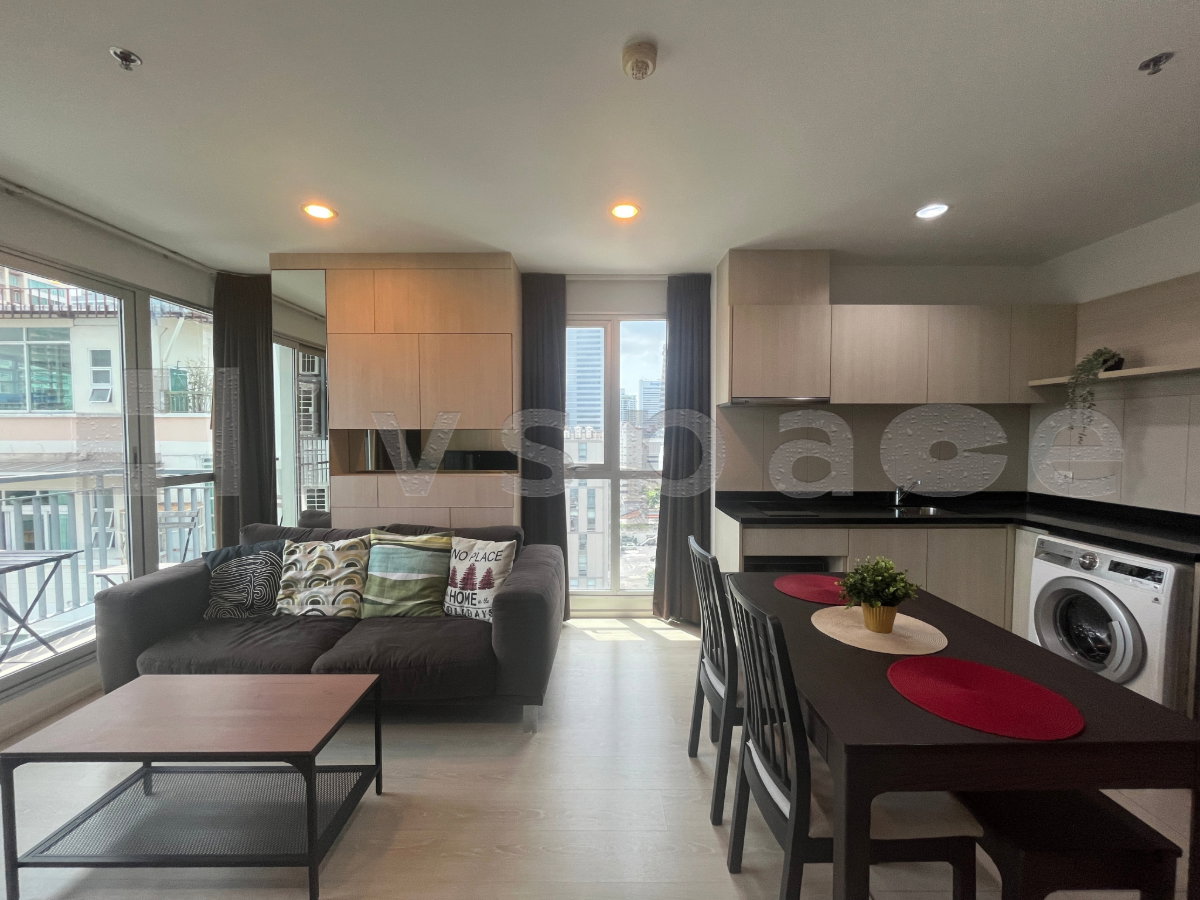 รูป ▚ LL109ツ ให้เช่า: Rhythm Sathorn-Narathiwas 2BR 60ตร.ม. ห้องหายาก ตกแต่งครบ ทำเลสุดปัง นัดชมได้ตลอด✨ - รูปที่ 2/10