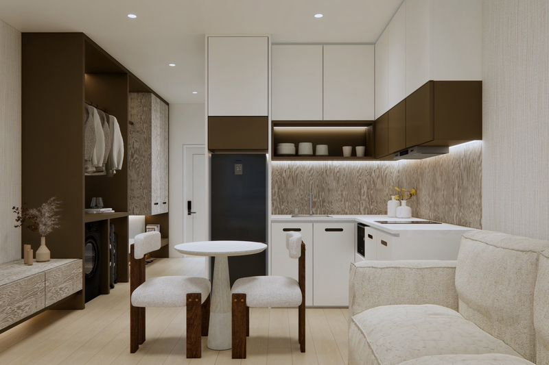 รูป คอนโดห้องสวย ทำเลย่านเศรษฐกิจ ใกล้ One Nimman และ MAYA #C8MG100751 - รูปที่ 4/15
