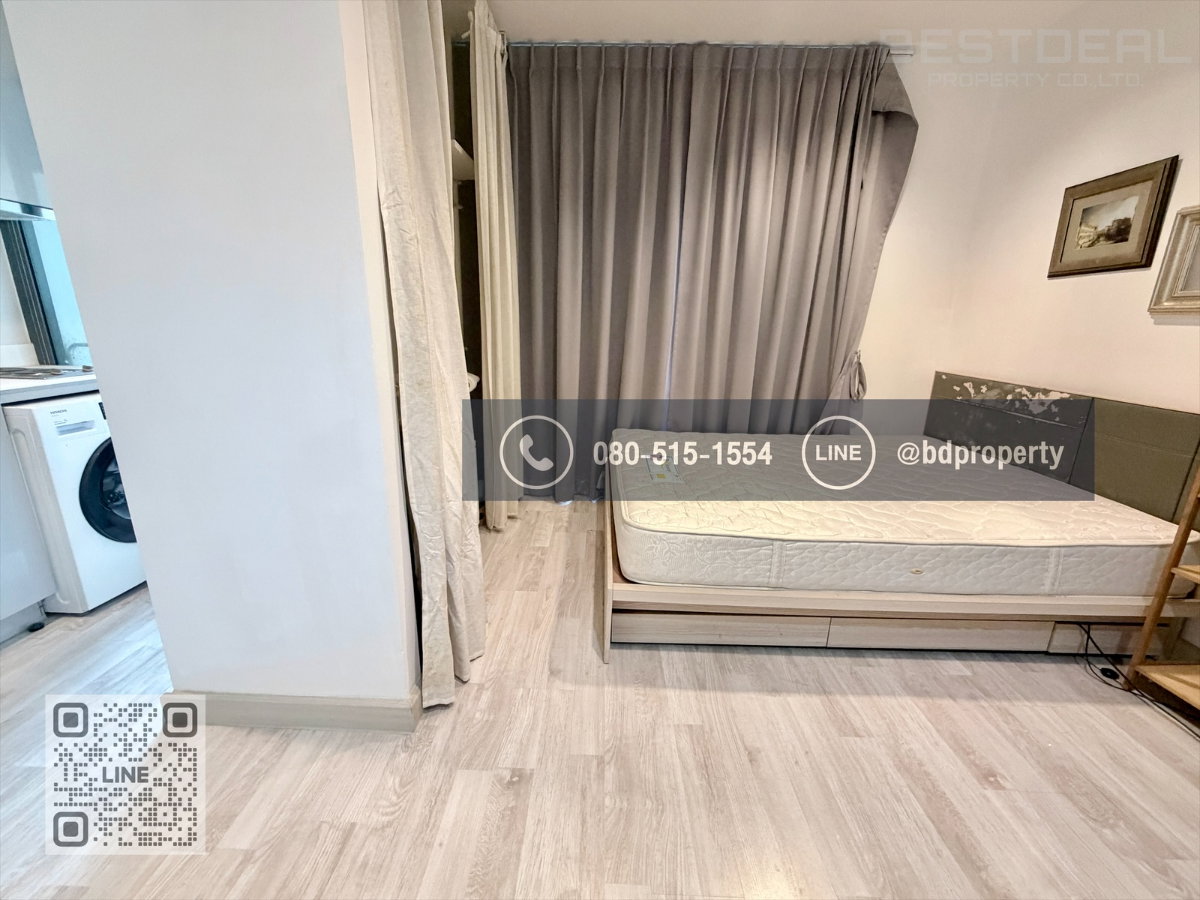 รูป Bestdeal ขายด่วน ขายเพียง 2.55 ล้านเท่านั้น ราคาต่ำกว่าตลาด Studio 22 sqm. ราคาร่วมทุกค่าใช้จ่าย ดูลงทุนไม่ควรพลาด ใกล้MRT และ เซ็นทรัลพระราม 9 - รูปที่ 9/14