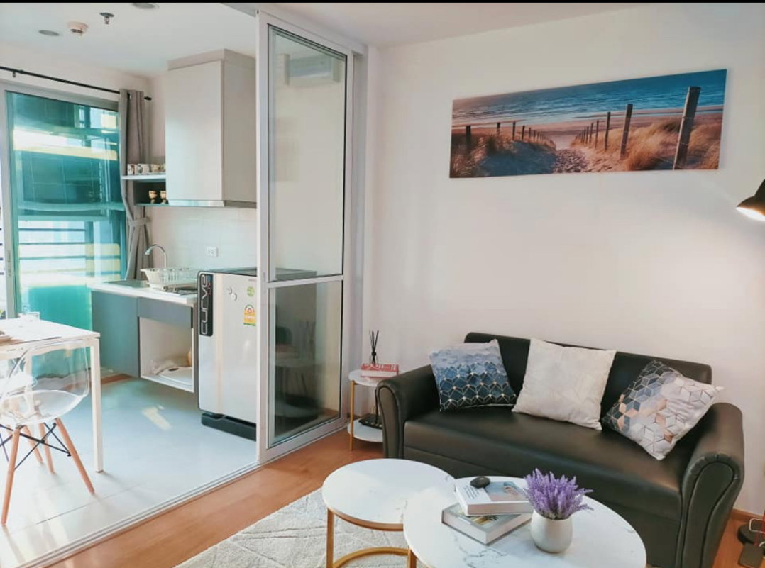 รูป The base Sukhumvit 77 ชั้น18 ขนาด 30.33ตรม. 1นอน1น้ำ  เช่า 15,000 บาท/เดือน  Line ID : @wealth.co - รูปที่ 5/12