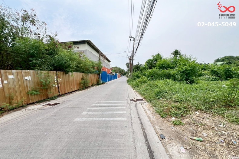 รูป ขายที่ดิน 393 ตร.ว. ถนนศรีนครินทร์ อ่อนนุช 66 สวนหลวง ใกล้รถไฟฟ้าสายสีเหลือง - รูปที่ 3/6