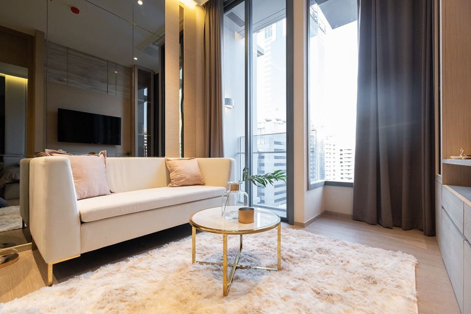 รูป ห้องว่าง* ✅ ✅ ให้เช่า - The ESSE Asoke , Super Luxury 1 ห้องนอน พร้อมเข้าอยู่ ติดต่อไลน์ @bktasset โทร 095-325-8928 - รูปที่ 3/13