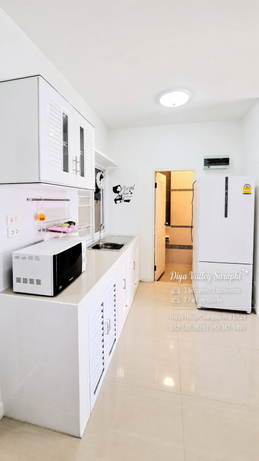 รูป ให้เช่า ทาวน์โฮม 2 ชั้น ในหมู่บ้านดีญ่า วาเล่ย์ สารภี โทร 082-532-3935 - รูปที่ 13/26
