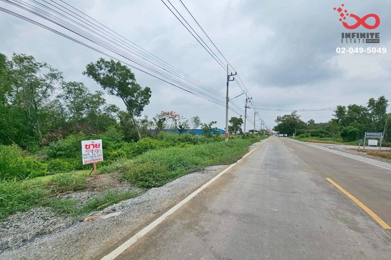 รูป ขายที่ดินติดถนน 1-2-45 ไร่ สุวินทวงศ์ ใกล้ตลาดฉิน คลองหลวงแพ่ง ฉะเชิงเทรา - รูปที่ 1/4