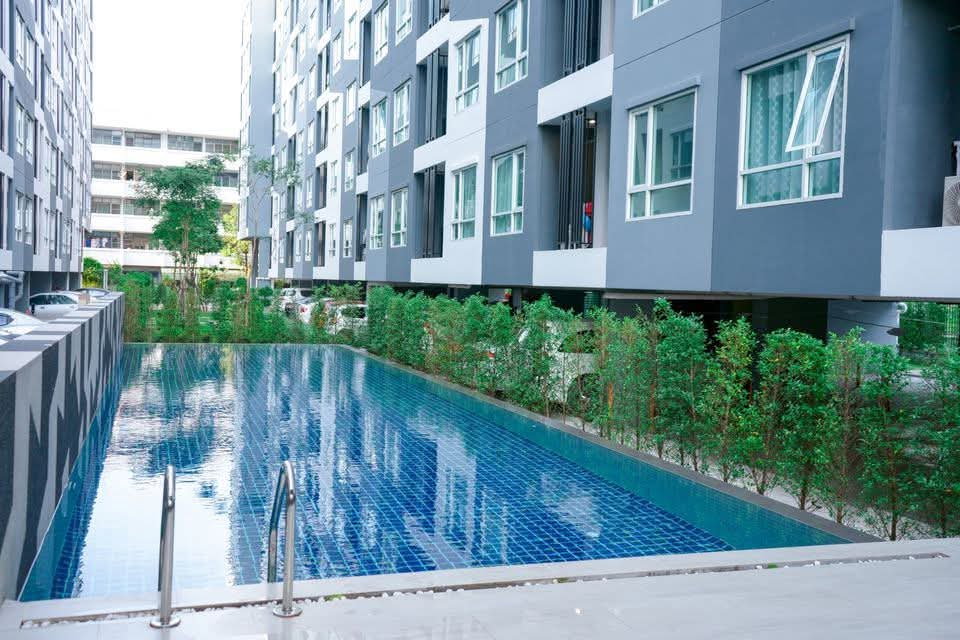 รูป 💮ให้เช่าคอนโด Regent Home Sukhumvit 81 ใกล้ BTS อ่อนนุช 28 ตรม. ห้องสวย เฟอร์นิเจอร์ครบ เช่าเพียง 11000- - รูปที่ 7/7
