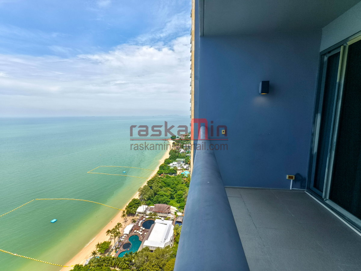 picture Zire Wongamat | 1-Bedroom, Panoramic Sea View, High Floor – For Sale - 2/20