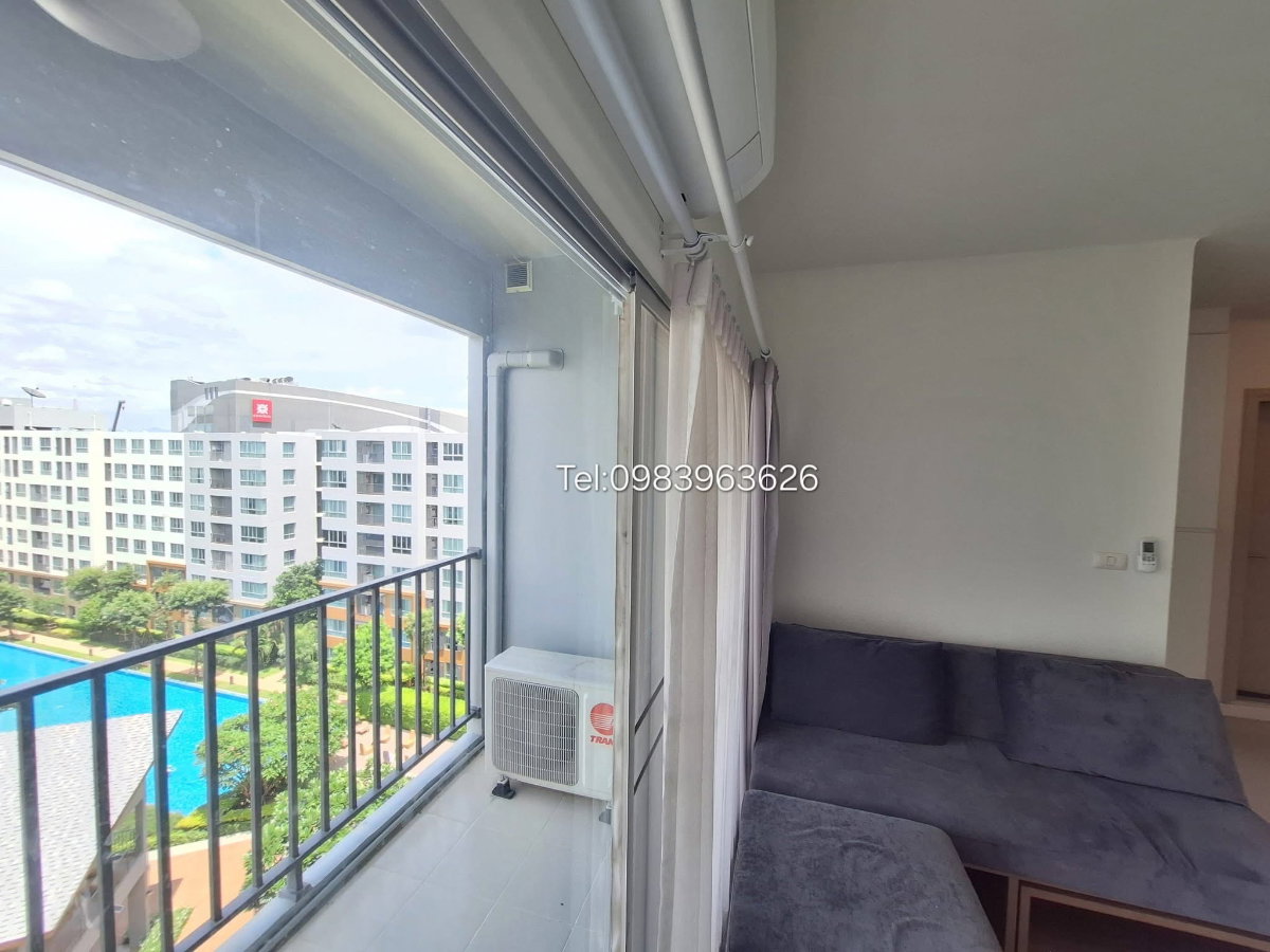 รูป ปล่อยเช่า D Condo Nim ขนาด: 60 ตร.ม. ชั้น 8 วิวสระ ตึก.A - รูปที่ 4/19