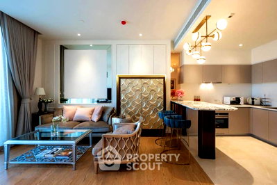 คอนโดให้เช่า : คอนโด 1 ห้องนอน 65 ตร.ม. ชั้น 16 Magnolias Waterfront Residences ใกล้ BTS สะพานตากสิน (ID 2114431)