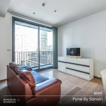 Rental Condo ð Pyne by Sansiri, 1BR 45 sq.m. 28K ð Spacious Fully Furnished Unit, Cool Facing, Near BTS Ratchathewi