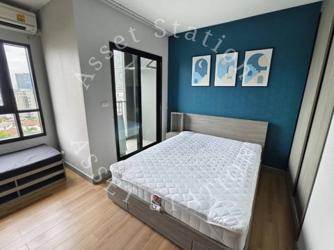 Urgent‼️ Ready-to-move-in studio room at Chapter One Midtown Ladprao 24. Fully furnished and ready to move in. Near MRT Ladprao ✨