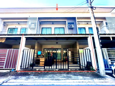 ทาวน์โฮม ปทุมธานี : ทาวน์เฮ้าส์ 21.4 ตร.วา รัชธานี 11 ธัญบุรี ปทุมธานี 1.8M
