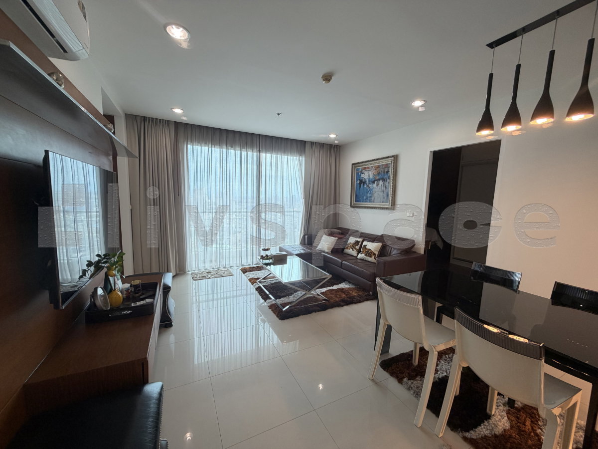 รูป ▚ LL116ツ ให้เช่า: Q House Sathorn 2 ห้องนอน 60ตร.ม. ชั้นสูงสุดของโครงการ แต่งสวยจัดเต็ม ได้วิวแม่น้ำ ลดราคาพิเศษ✨ - รูปที่ 1/12