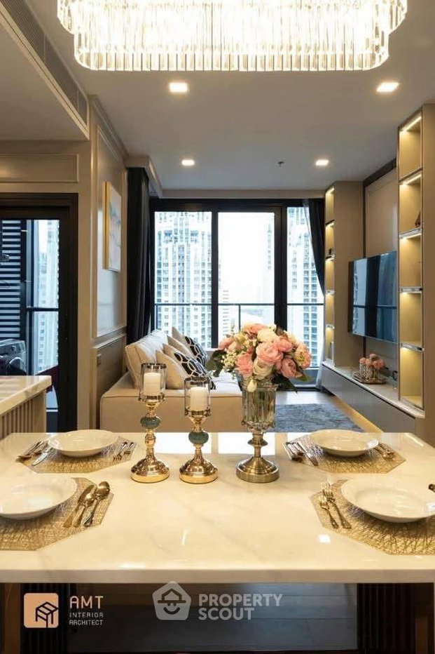 picture 2-BR Condo at One 9 Five Asoke - Rama 9, 19th-Floor, 300m to MRT Phra Ram 9 (ID 3063311) - 7/14