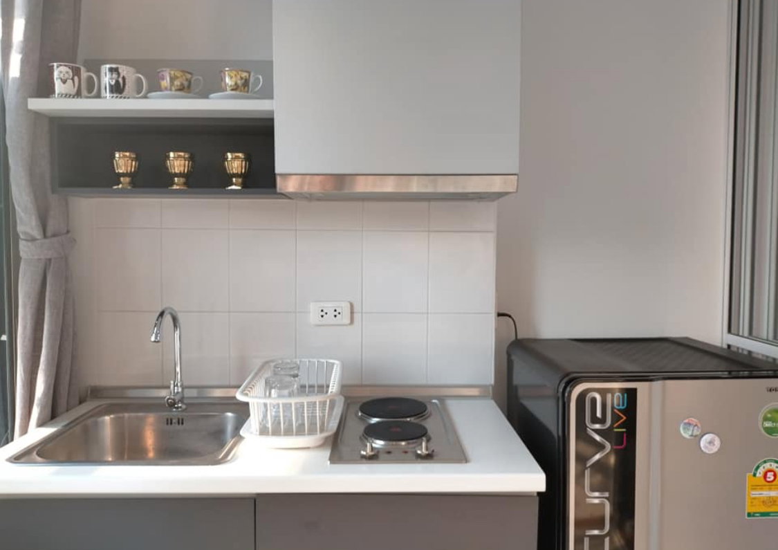 รูป The base Sukhumvit 77 ชั้น18 ขนาด 30.33ตรม. 1นอน1น้ำ  เช่า 15,000 บาท/เดือน  Line ID : @wealth.co - รูปที่ 8/12