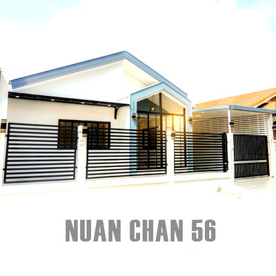 ขายบ้านเดี่ยว : CS003 🔑 บ้านเดี่ยวชั้นเดียวสไตล์มินิมอล พร้อมเข้าอยู่ รีโนเวทใหม่ หมู่บ้านเคหะธานี 2 | นวลจันทร์ 56