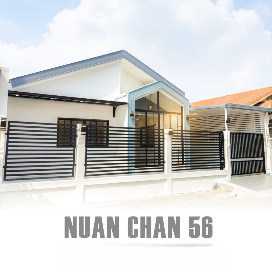 รูป CS003 🔑 บ้านเดี่ยวชั้นเดียวสไตล์มินิมอล พร้อมเข้าอยู่ รีโนเวทใหม่ หมู่บ้านเคหะธานี 2 | นวลจันทร์ 56 - รูปที่ 1/14