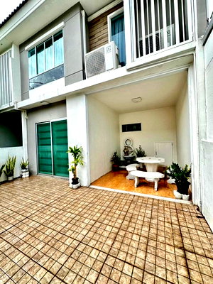 Townhouses for sale Khlong Sam Wa : Townhouse for Sale | Pruksa Ville 55 Wongwaen–Ramintra | 3 Bedrooms | Move-in Ready | Near Pink Line MRT Special Price – Below Market Value 