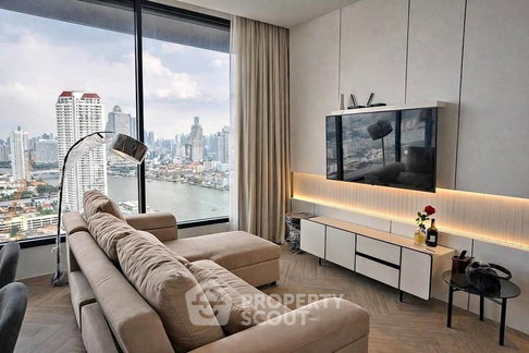 คอนโด 2 ห้องนอน Chapter Charoennakhorn - Riverside ใกล้ BTS กรุงธนบุรี (ID 3065745)