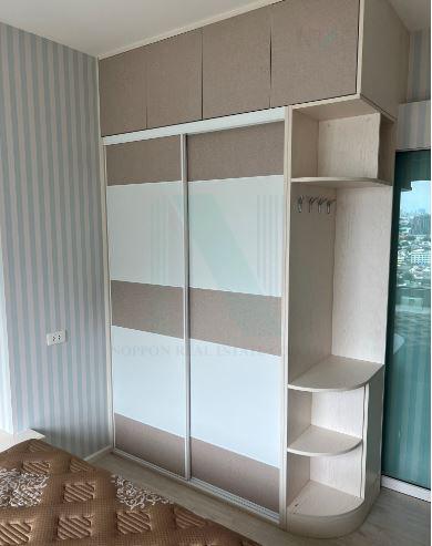 picture For rent Aspire Sathorn-Thapra, 1 bedroom, 25th floor, near BTS Talat Phlu. - 8/8