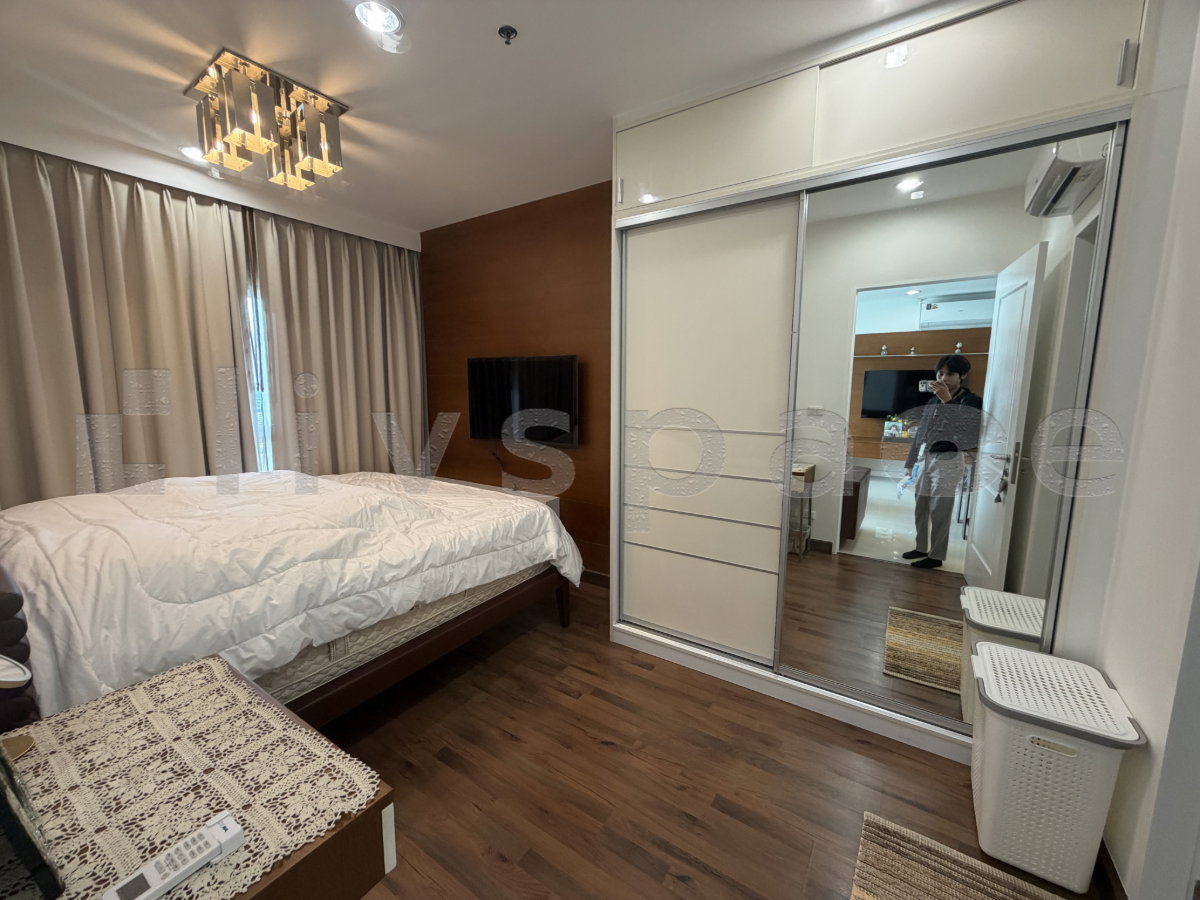 รูป ▚ LL116ツ ให้เช่า: Q House Sathorn 2 ห้องนอน 60ตร.ม. ชั้นสูงสุดของโครงการ แต่งสวยจัดเต็ม ได้วิวแม่น้ำ ลดราคาพิเศษ✨ - รูปที่ 8/12