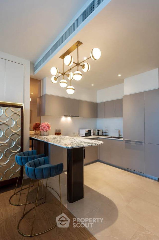 รูป คอนโด 1 ห้องนอน 65 ตร.ม. ชั้น 16 Magnolias Waterfront Residences ใกล้ BTS สะพานตากสิน (ID 2114431) - รูปที่ 3/18