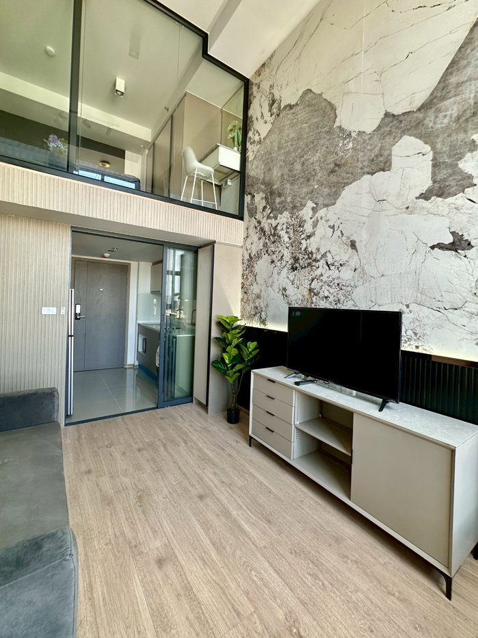 รูป  IDEO Rama 9-Asoke | ห้อง Duplex | ชั้นสูง | วิวใจกลางเมือง - รูปที่ 6/26