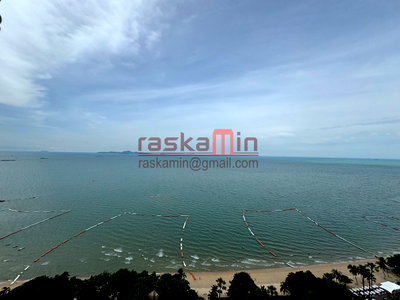 Condos for sale : Zire Wongamat | Beachfront Condo for Sale | 2 Bed 2 Bath 98 sqm High Floor Sea View
