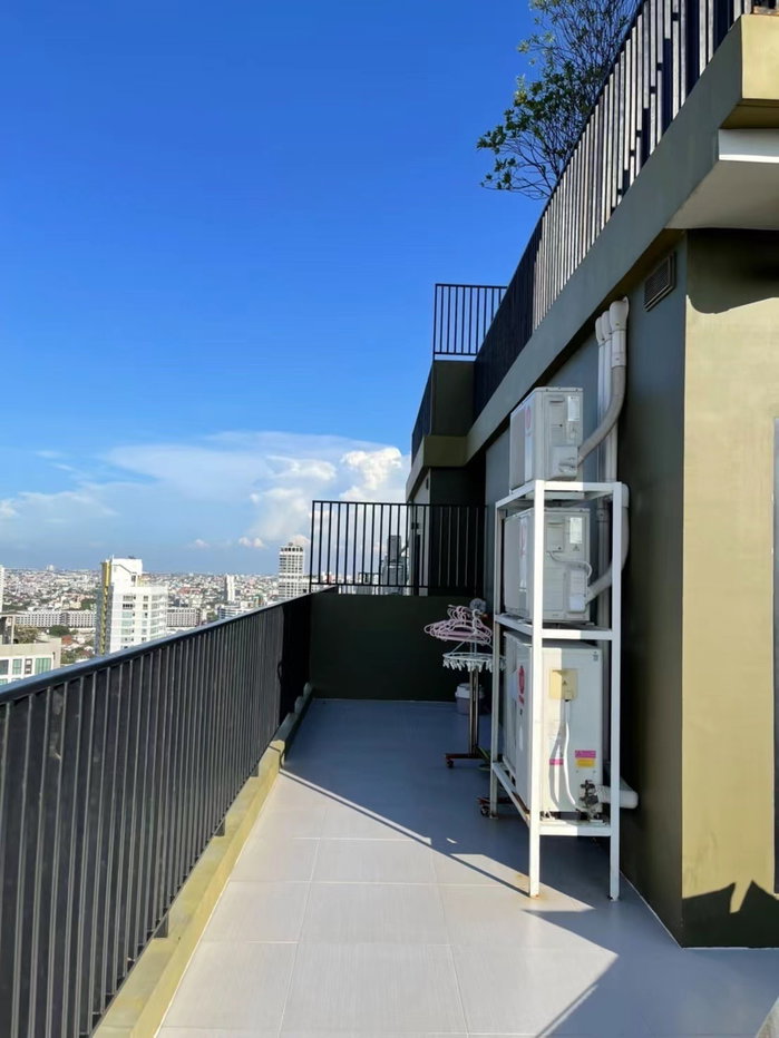 รูป คุ้มกว่าตลาด 2 ห้องนอน Metris Ladprao ระเบียงใหญ่ ผู้เช่าพร้อม - U5734281 - รูปที่ 14/14