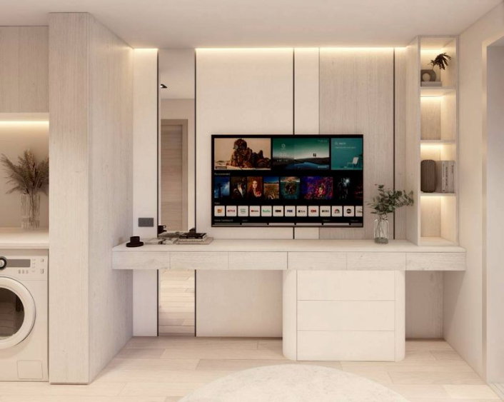รูป ขาย Chomdoi Square เชียงใหม่ คอนโดห้องสวยสไตล์ **Modern Luxury** ออกแบบอย่างพิถีพิถันในโทนอบอุ่น CH-4 - รูปที่ 11/18
