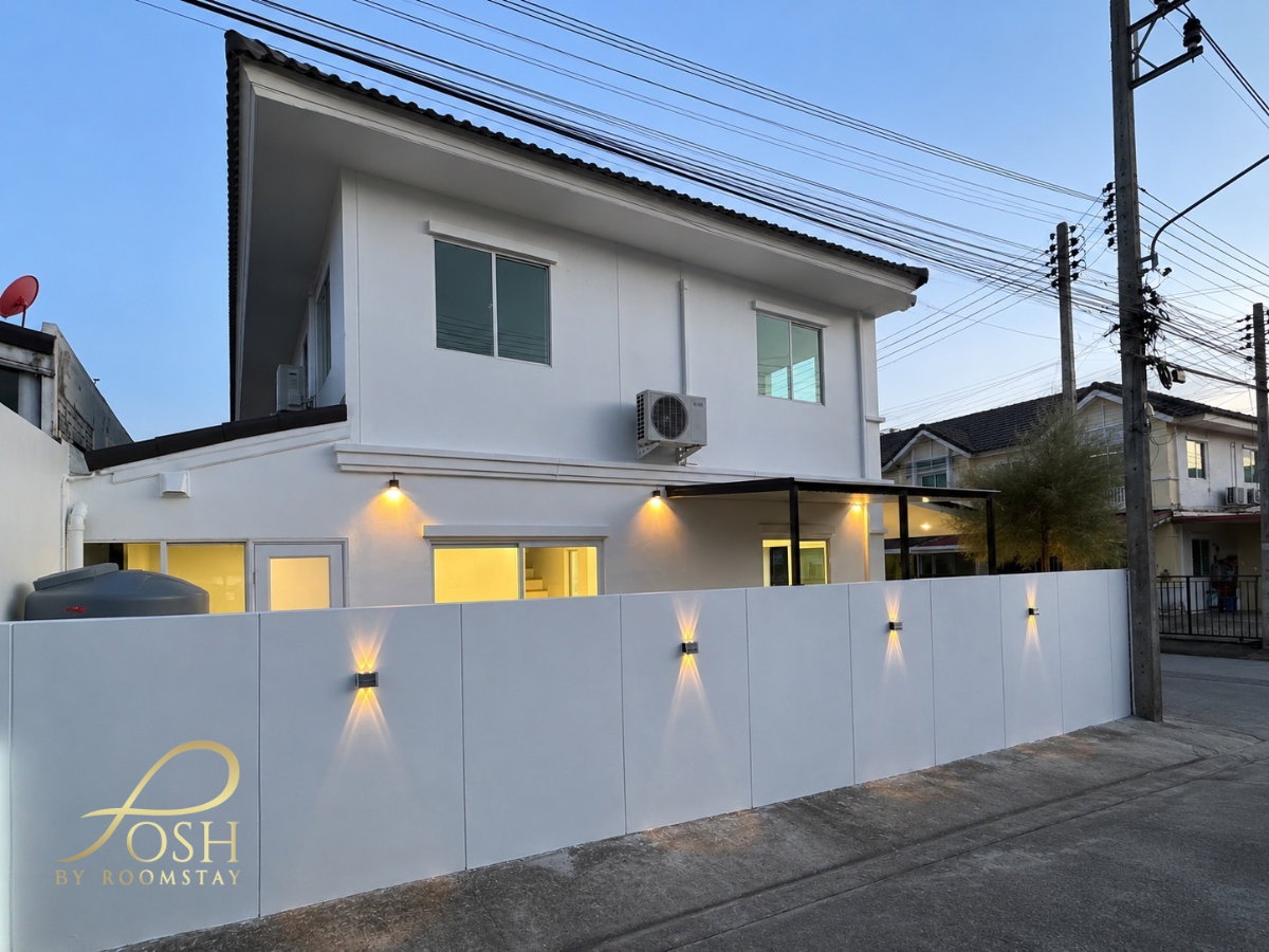 รูป บ้านรีโนเวทใหม่จาก POSH ยินดีรับเอเจ้น หมู่บ้านพฤกษาวิลล์ รัษฎา - สามกอง ใกล้ซุปเปอร์ชีป บ้านหลังมุมที่หาได้ยากในทำเลเมือง - รูปที่ 8/31