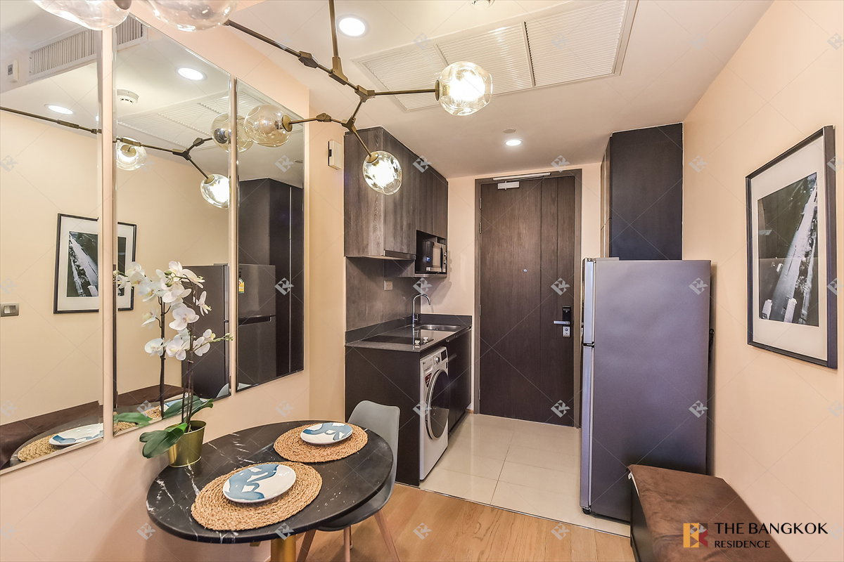 รูป เช่าคอนโด⭐Ashton Chula-Silom 1นอน 34ตร.ม. 28k 💛 ห้องBuilt in สวย แต่งครบ ใกล้ MRT สามย่าน  - รูปที่ 7/10
