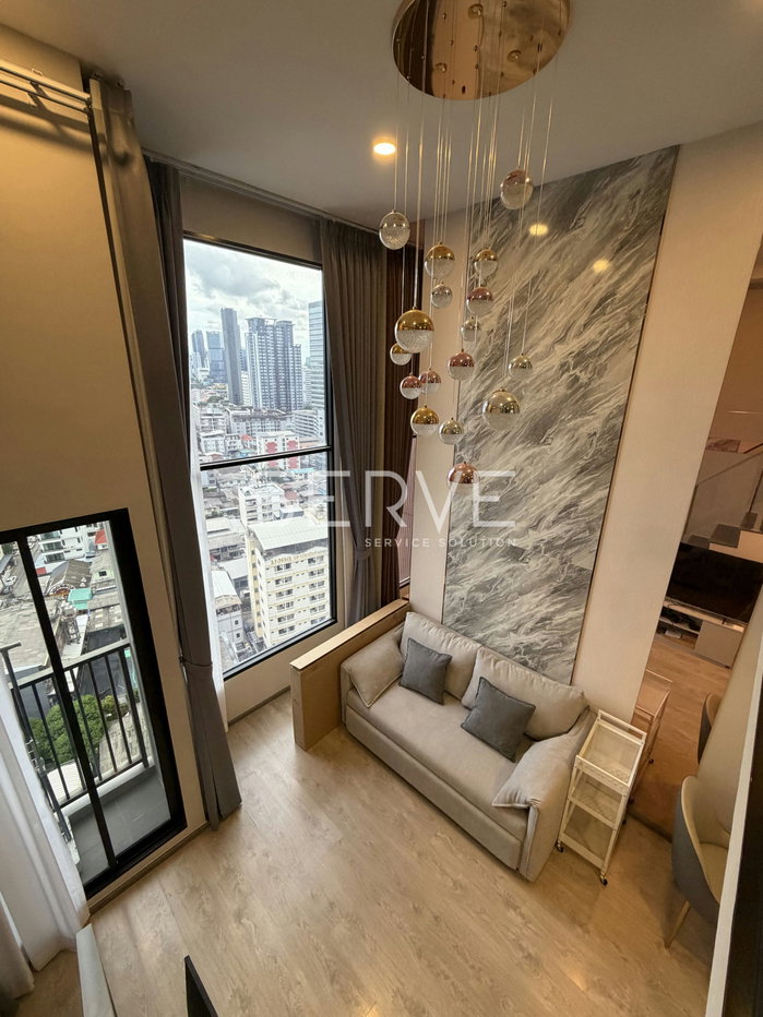 รูป 🔥ราคาหลุดจอง! 23K- ห้องดูเพล็กซ์ 1นอน ไซส์ใหญ่ ตกแต่งหรู วิวดีมาก เฟอร์แน่น พร้อมเข้าอยู่ คอนโดทำเลดีมาก ใกล้ MRTห้วยขวาง @   SOHO Bangkok Ratchada - รูปที่ 6/13