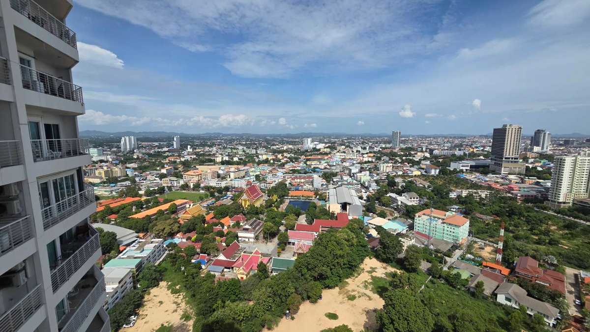 รูป 🎥 ⛵ AD Hyatt ⛵ City view / 32F / 1bedroom >> THB15,000/month彡 - รูปที่ 2/14