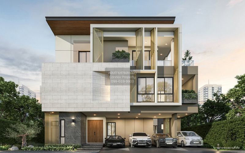 Houses for sale : For Sale House , The Gentry Cultivar Rama 9 , Thap Chang , Saphan Sung , Bangkok , CX-162233 ✅ Live chat with us ADD LINE @connexproperty ✅