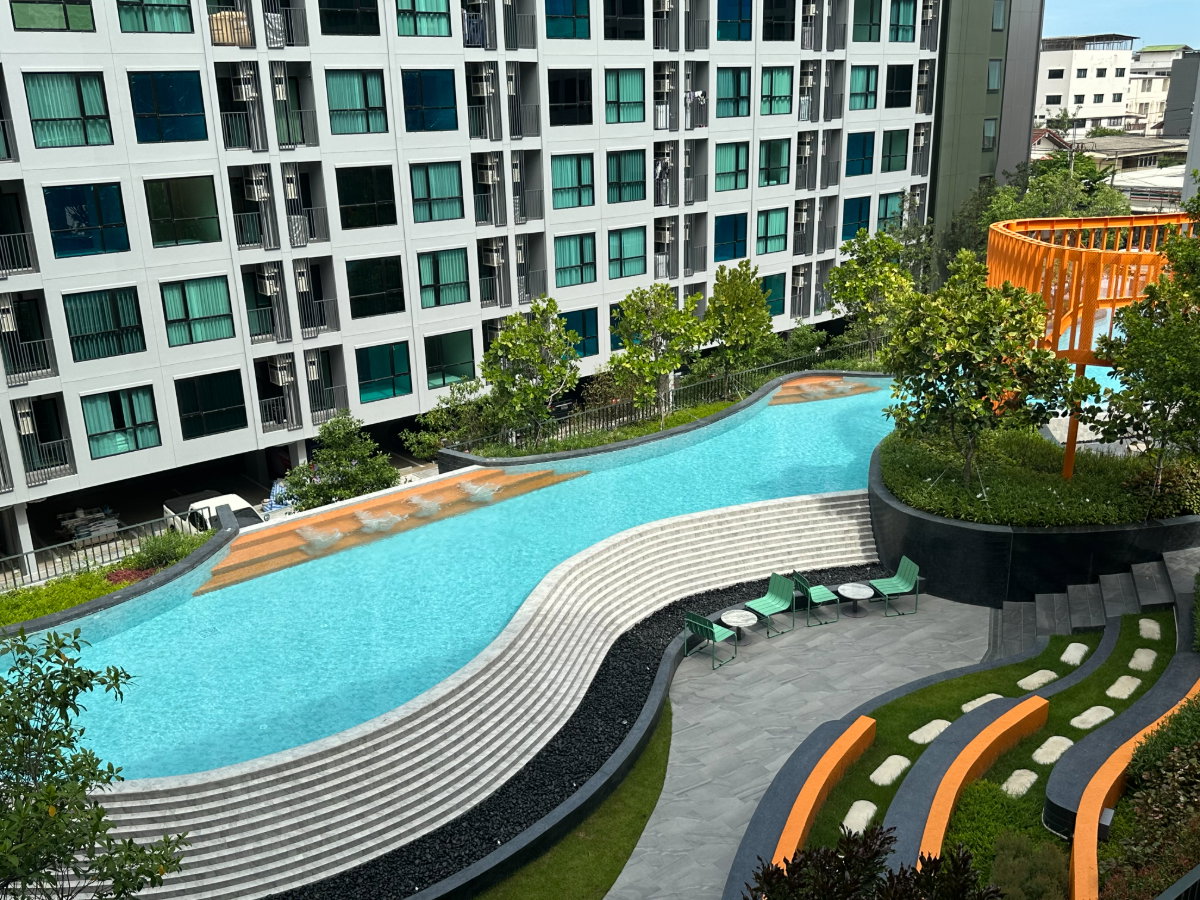 picture 🌿 [Rare Item! Corner Unit with Pool View] Premium Room for Rent at Kave Luminous Bangmod - 3/36